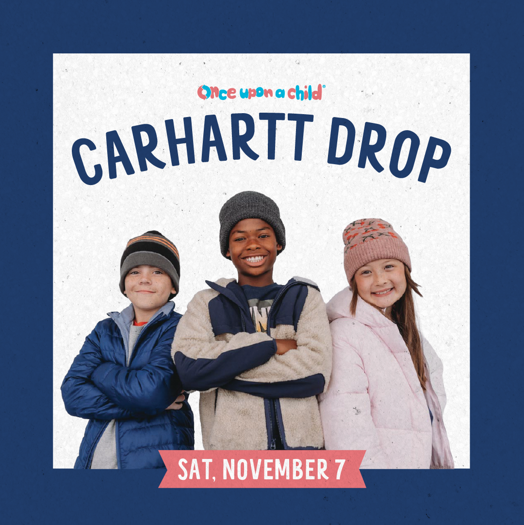 Once Upon a Child Canton is dropping Carhartt gear on Saturday, November 7.